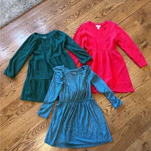 Cat & Jack Kids Dresses - Green, Pink, and Blue